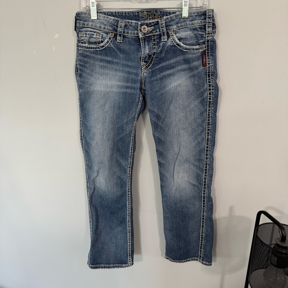 Silver Jeans Style Francis Capris Women’s Size 29 Cropped